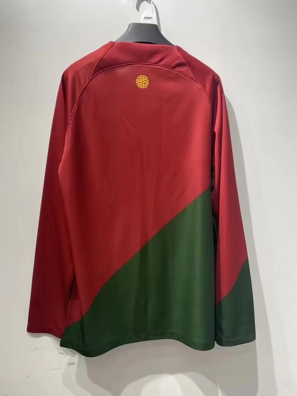 22-23 Portugal home long sleeves